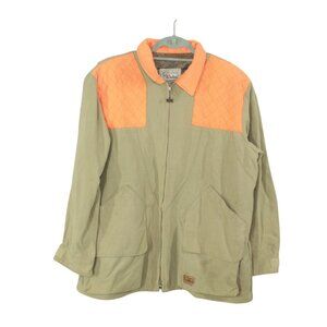 Vintage Walls Canvas Chore Jacket Size L Brown Detachable Rear Gorpcore